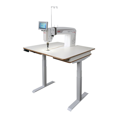 Janome Quilt Maker Pro 20 VERSA ST User manual