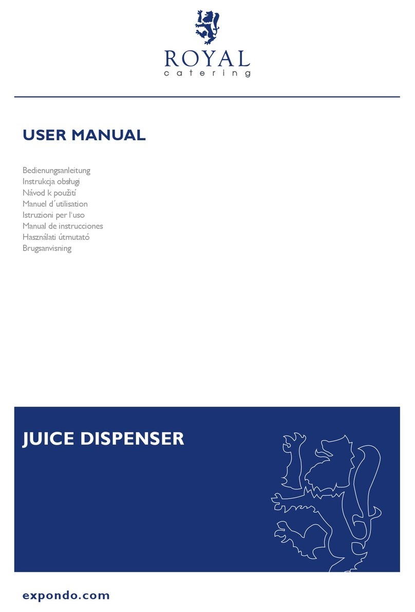 Royal Catering EX10012908 User manual