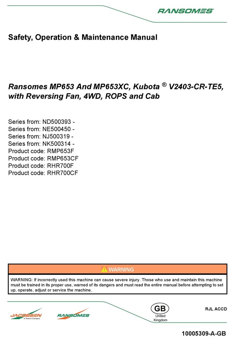 Ransomes MP653 Guide