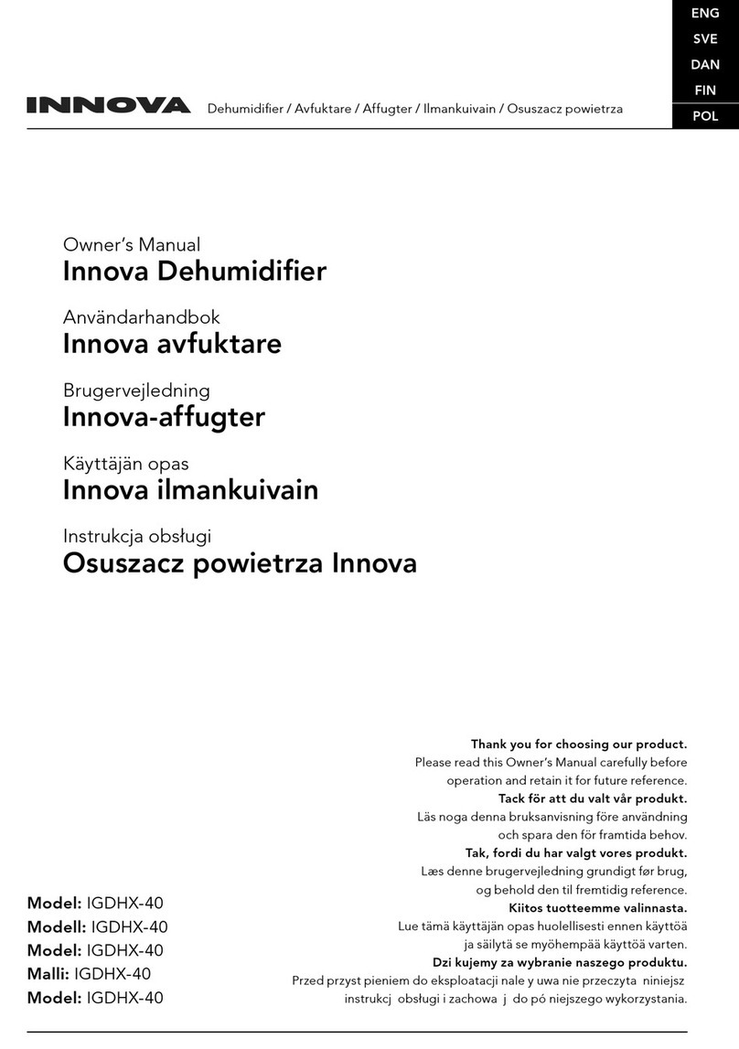 Innova IGDHX-40 owner's manual