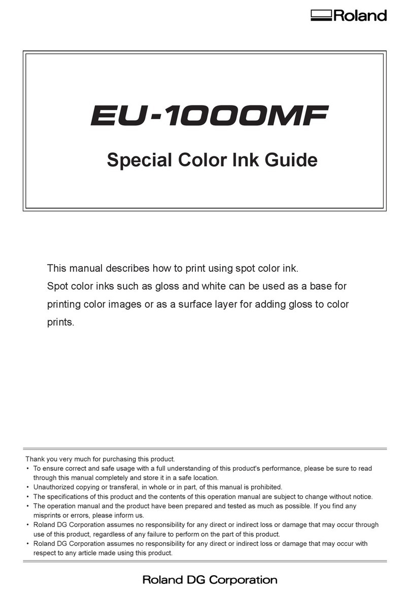 Roland EU-1000MF User manual