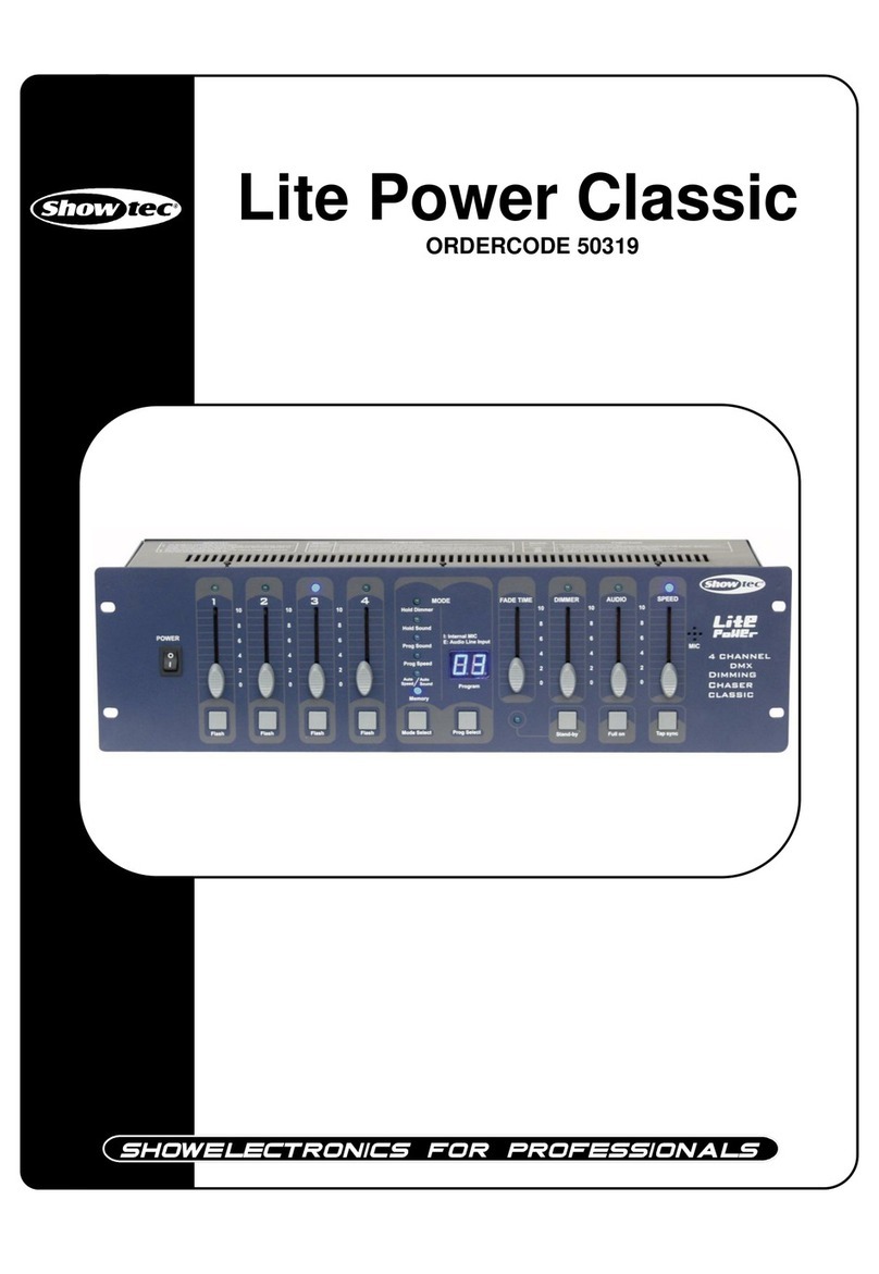 Show Tec Lite Power Classic User manual