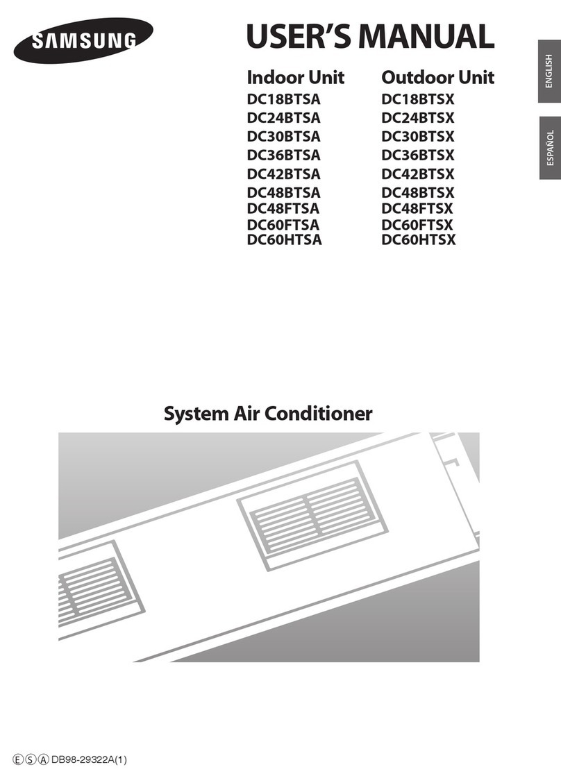 Samsung DC18BTSA User manual