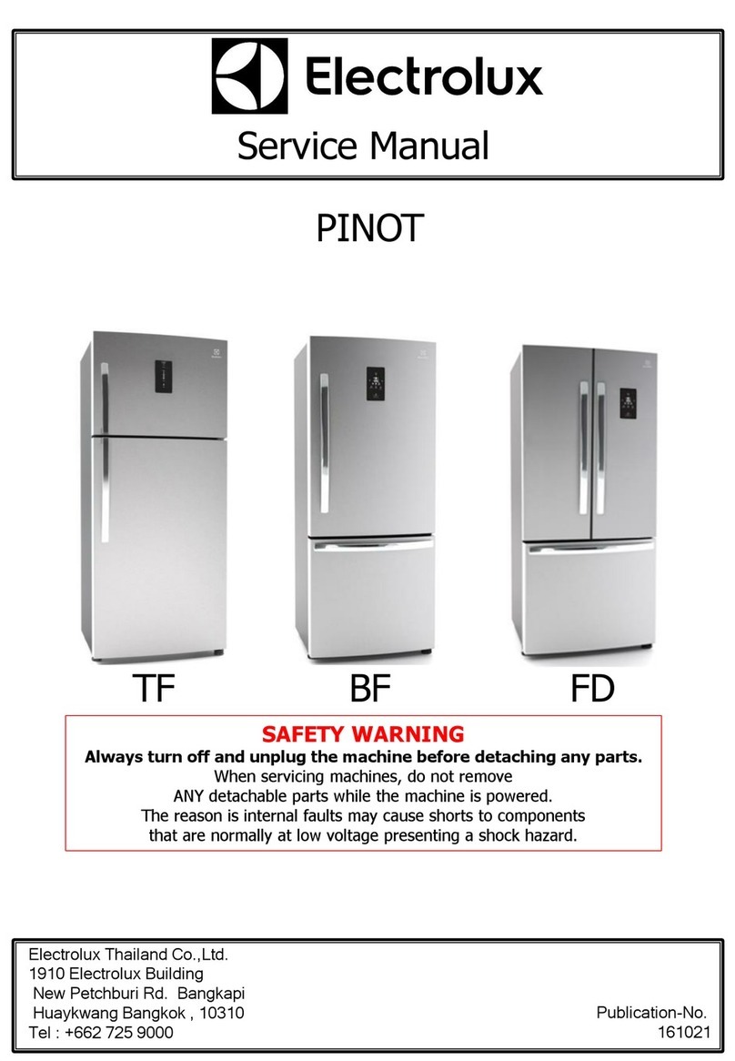 Electrolux PINOT TF Service manual