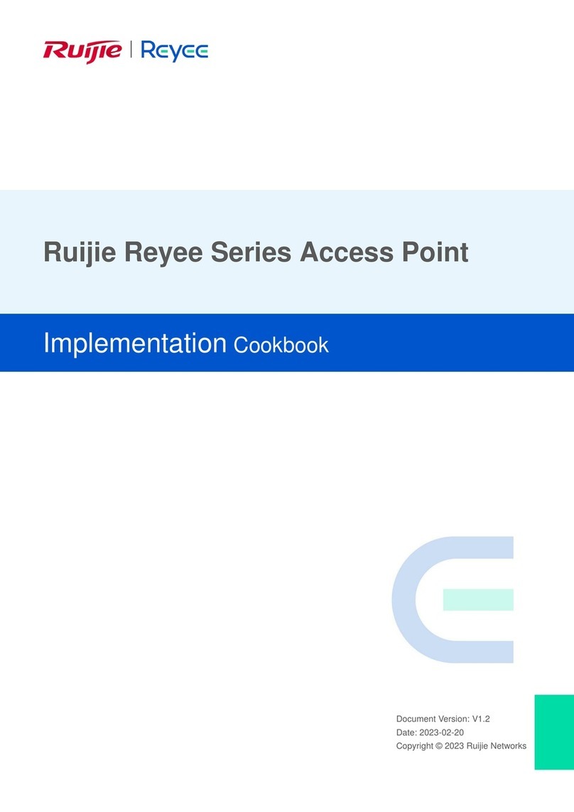 Ruijie Reyee Series Cookbook