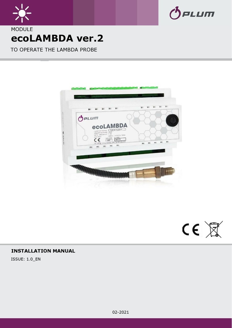 Plum ecoLAMBDA installation manual