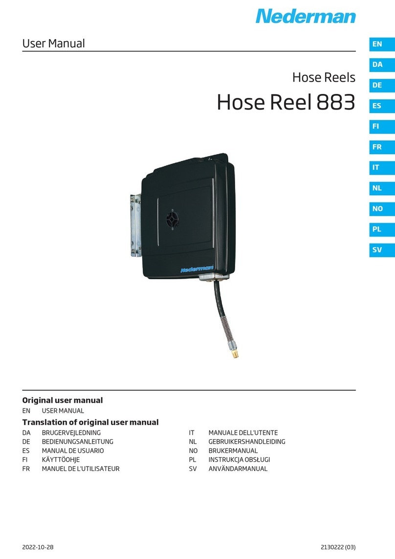 Nederman 883 User manual