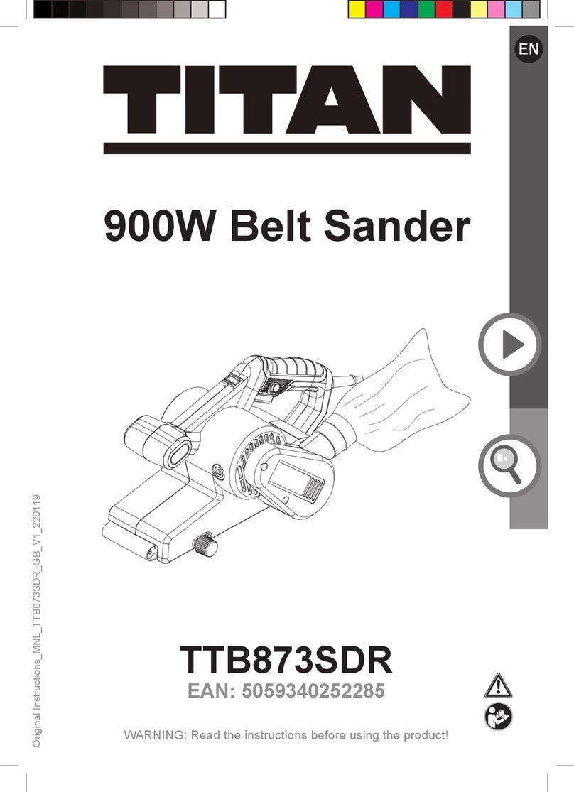 Titan TTB873SDR User manual