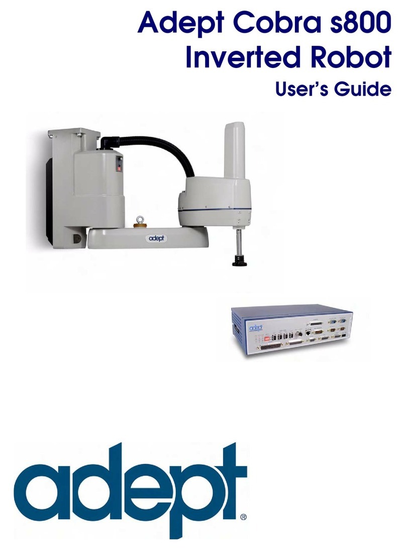 adept technology Cobra s800 user guide