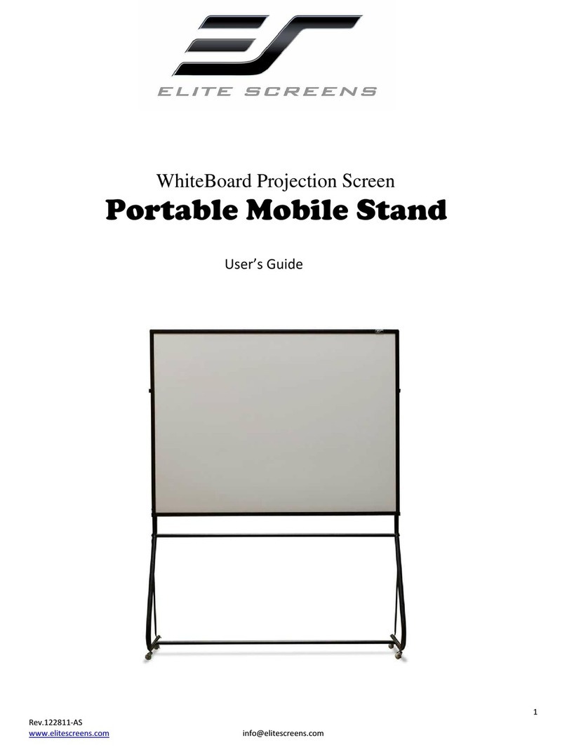 Elite Screens ZWBMS-58 User manual