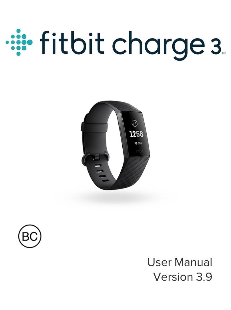Fitbit Zip Charge 3 user manual