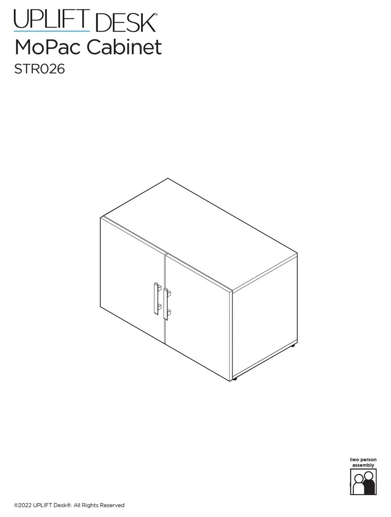 Uplift Desk MoPac STR026 User manual Uplift Desk MoPac STR026 User manual