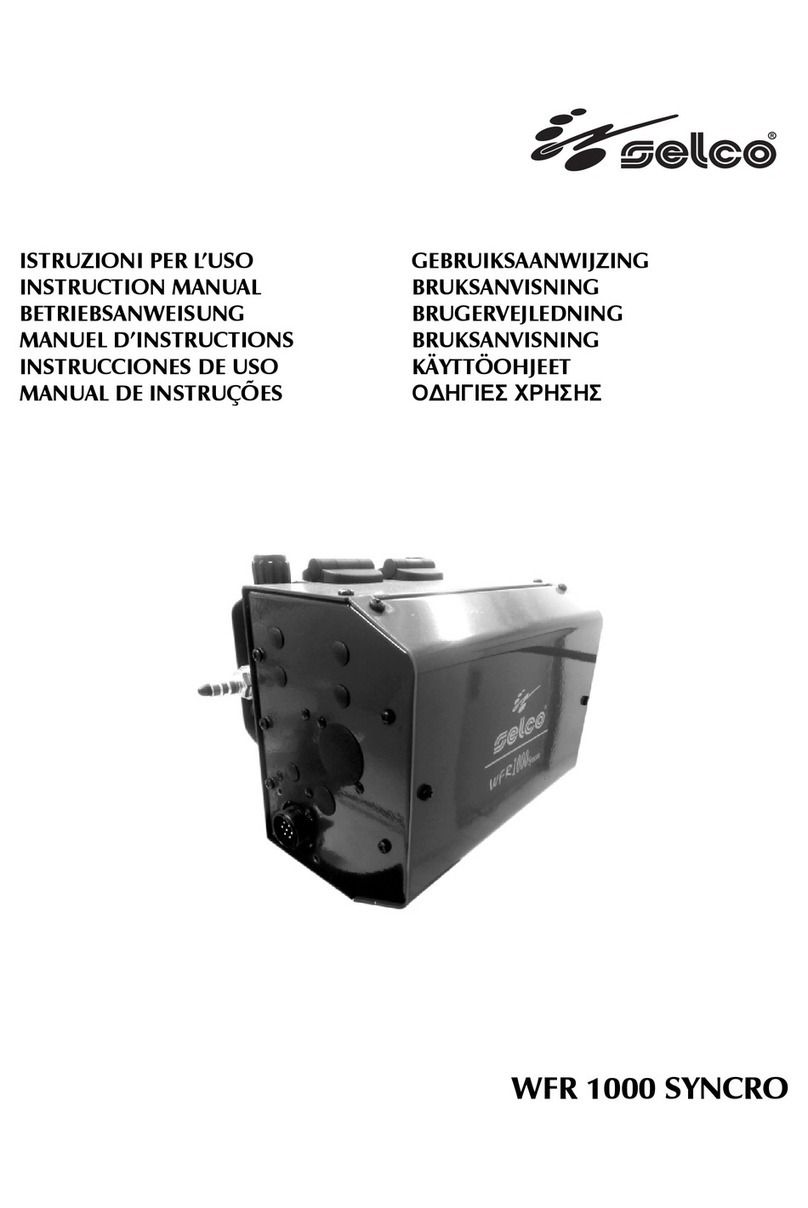 Sel WFR 1000 SYNCRO instruction manual