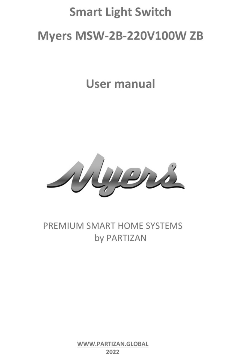 MYERS MSW-2B-220V100W ZB user manual