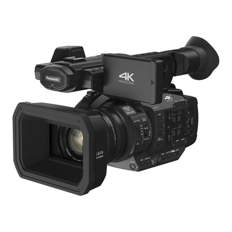 Panasonic HC-X1E User manual