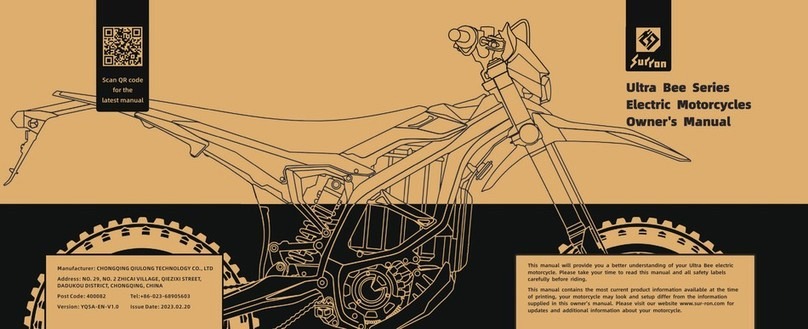 SUR-RON Ultra Bee Series owner's manual