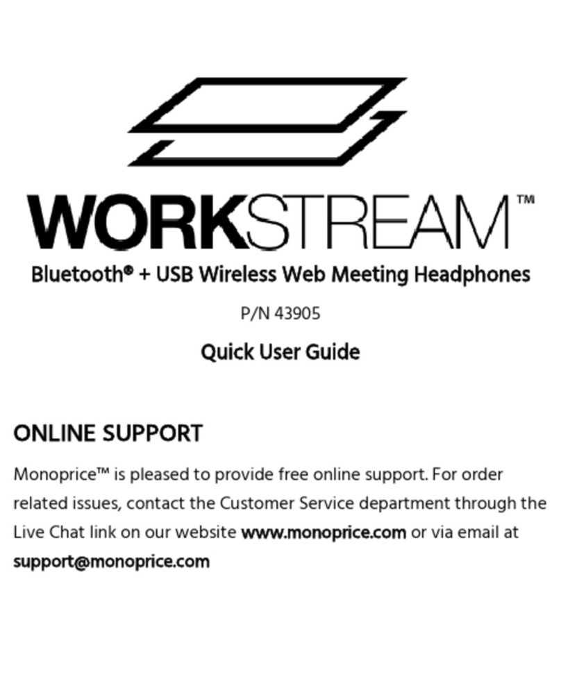 WORKSTREAM 43905 Quick user guide