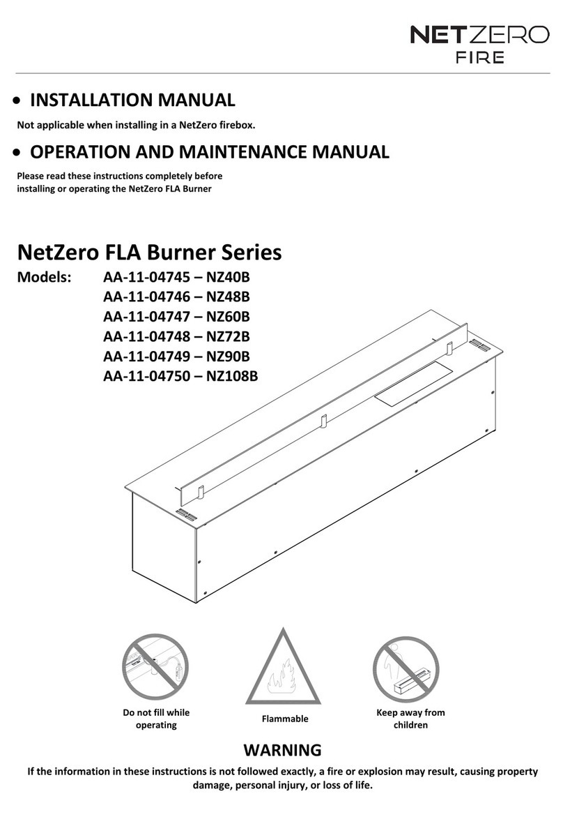 NetZero NetZero FLA Series User manual