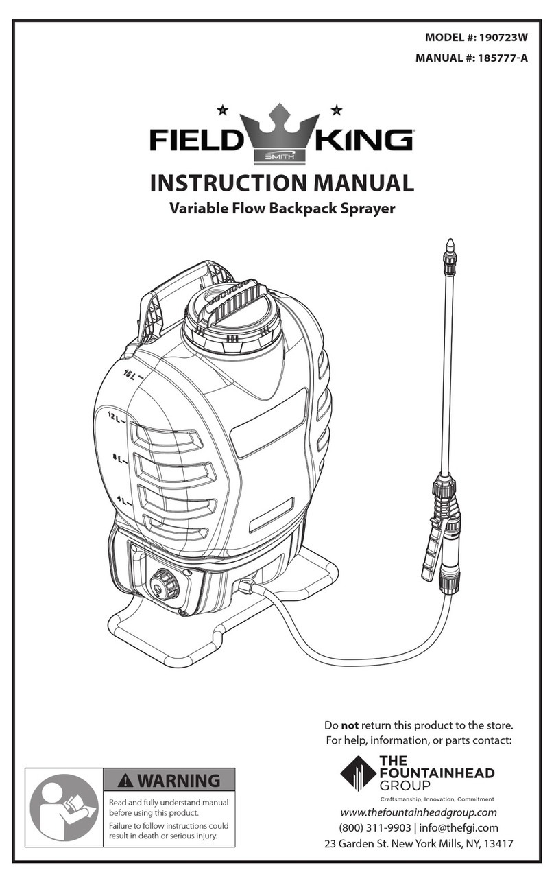 The Fountainhead Group FIELD KING 190723W User manual