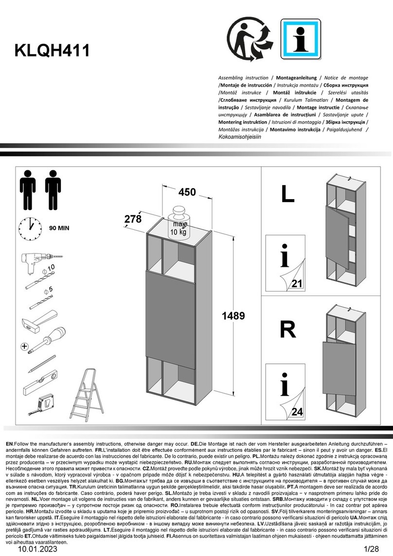 Forte KLQH411 User manual