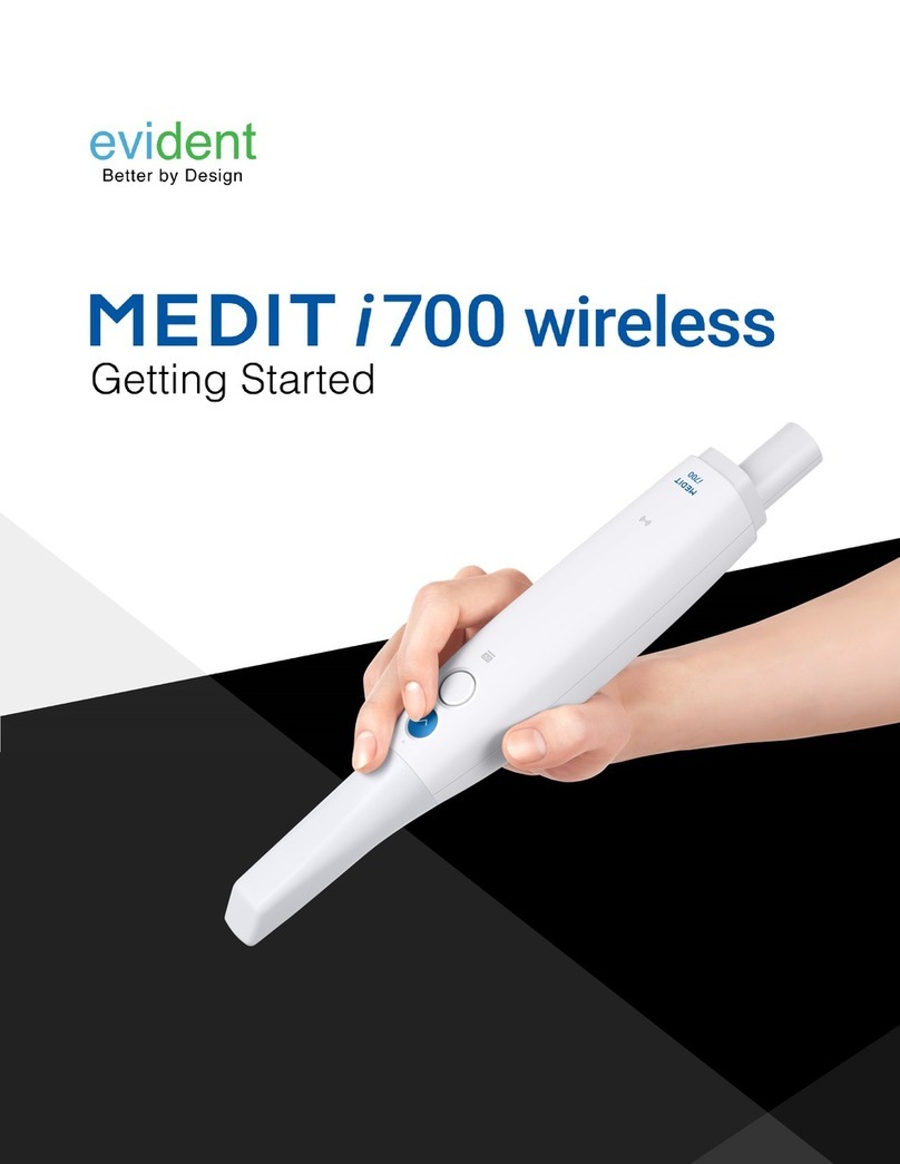 Evident Medit i700 Getting started
