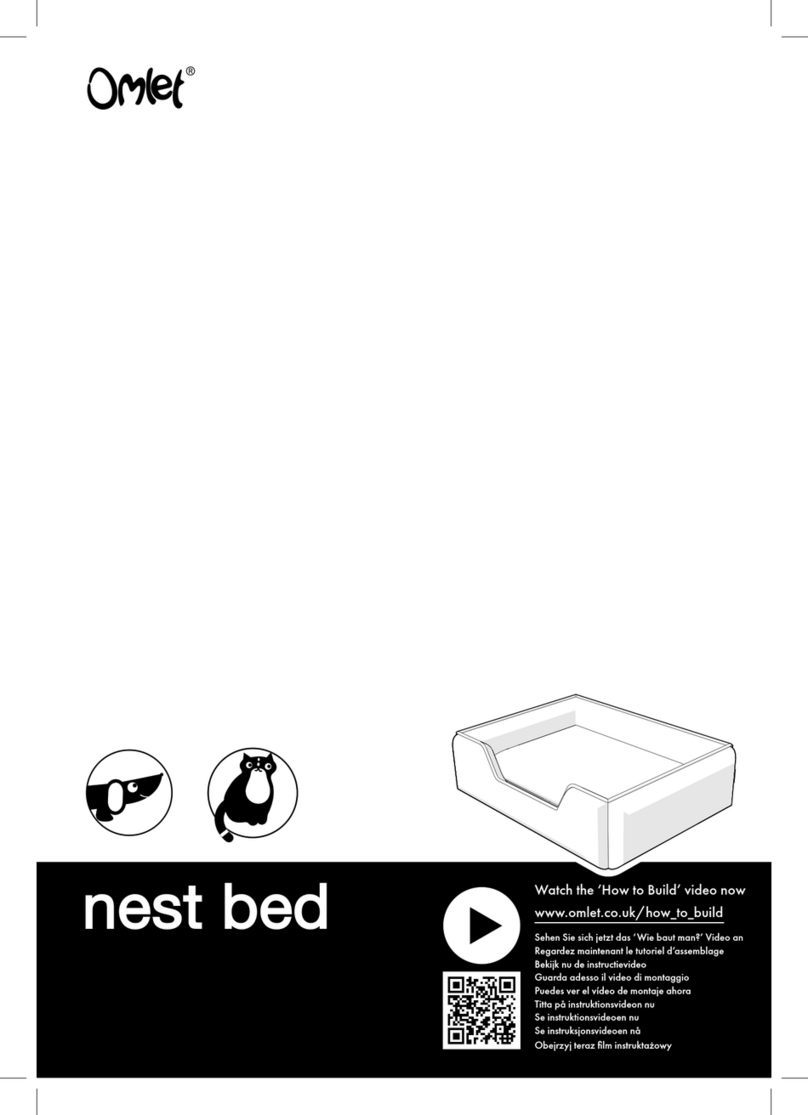 Omlet Nest Bed 24 User manual