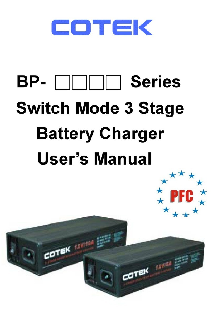 Cotek BP Series user manual