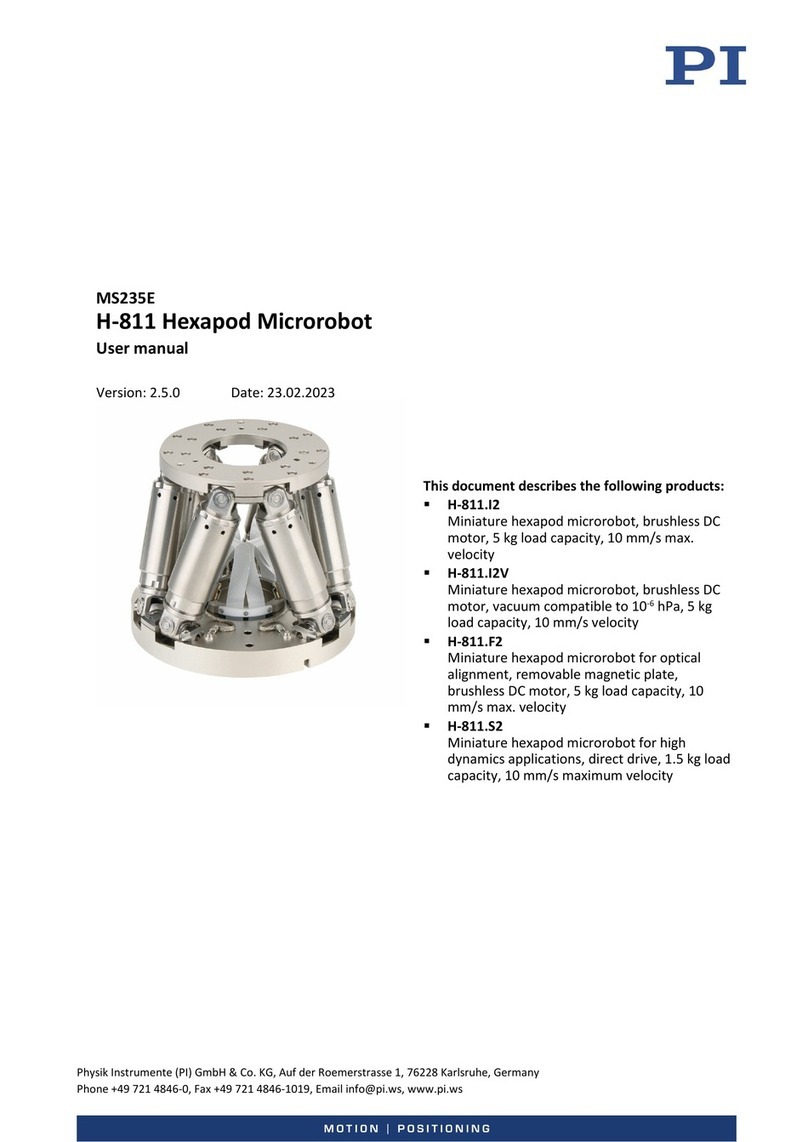 PI H-811 user manual
