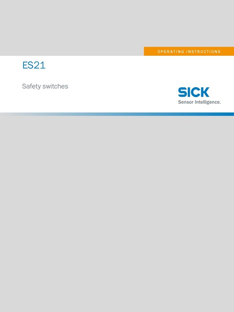 SICK ES21 User manual