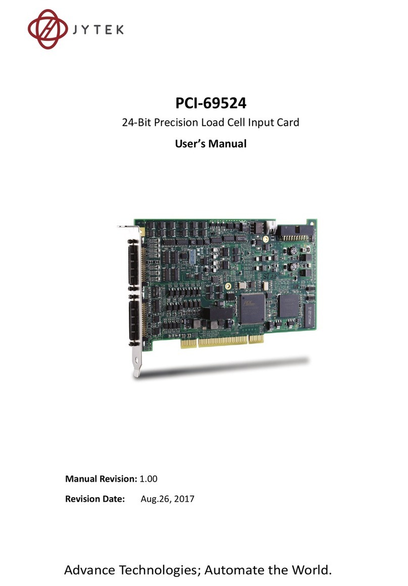 JYTEK PCI-69524 user manual