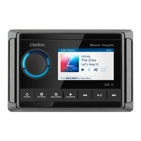 Clarion CMM-30 User manual