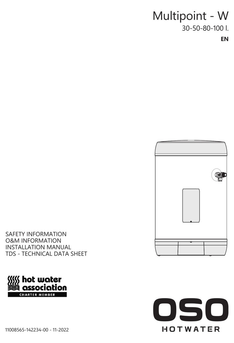 OSO HOTWATER Multipoint-W Series manual