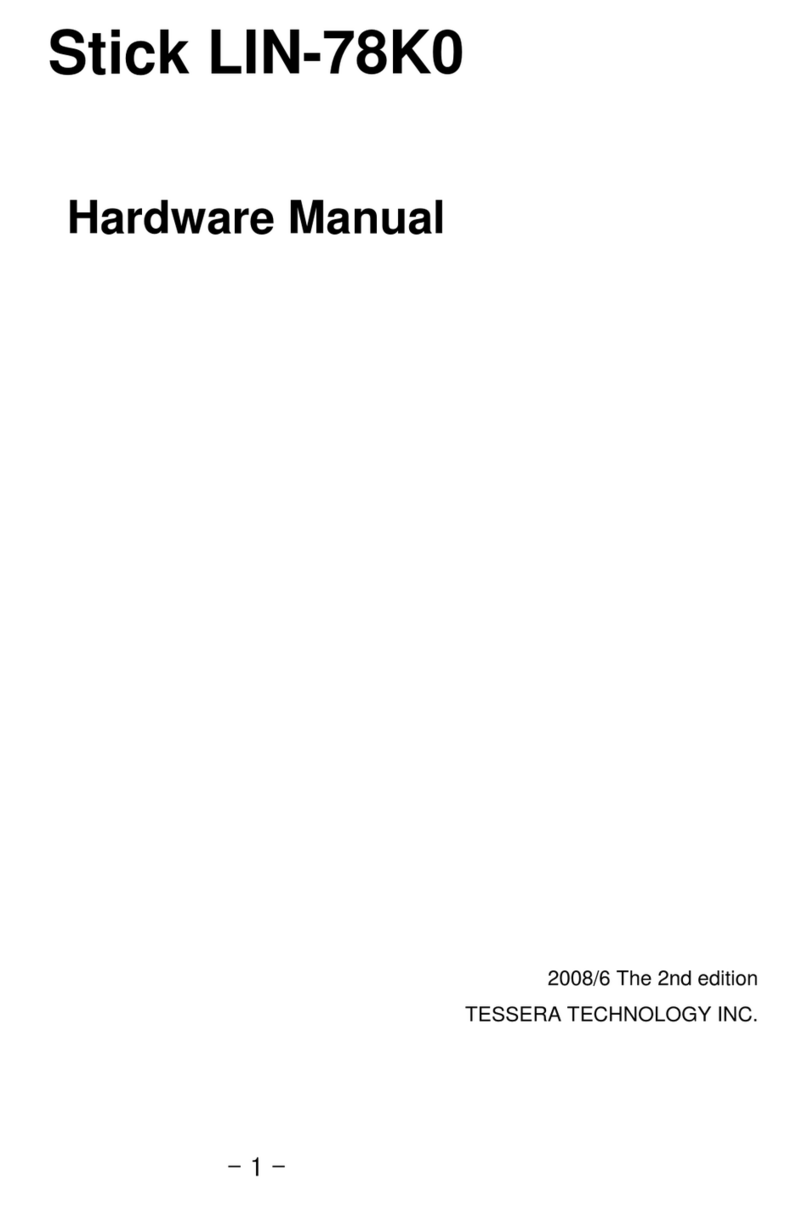 TESSERA Stick LIN-78K0 Hardware manual