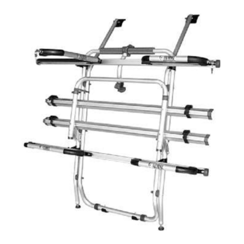 Fiamma CARRY-SKI SNOW PRO 3+3 User manual
