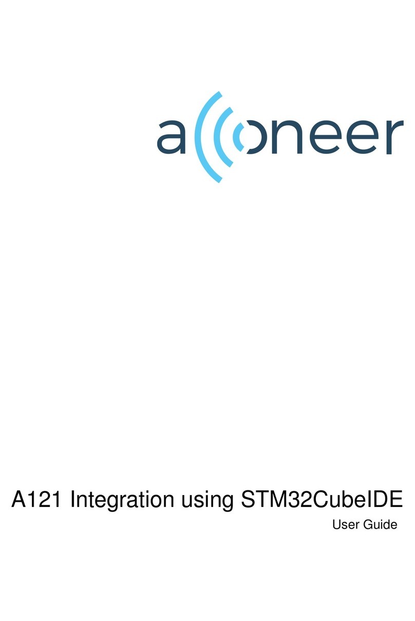 Acconeer A121 user guide