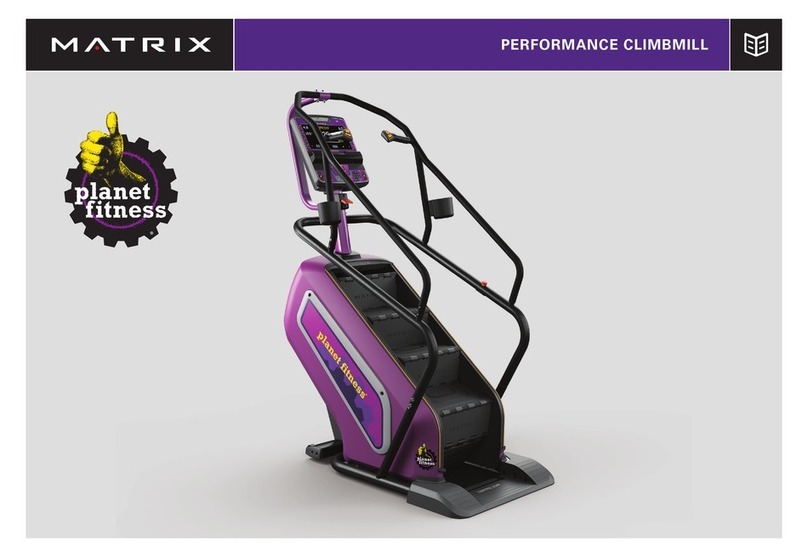 Matrix PERFORMANCE CLIMBMILL User manual