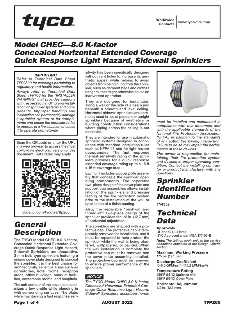 Tyco CHEC User manual