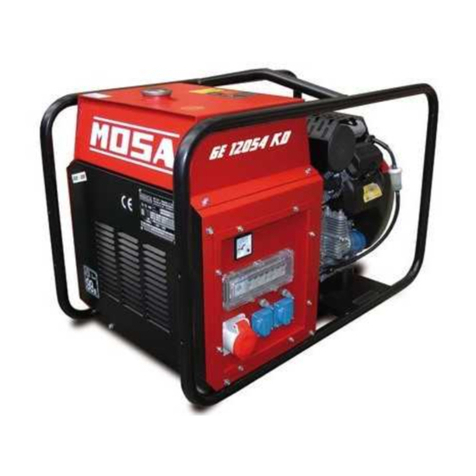 Mosa GE 12054 KD User manual