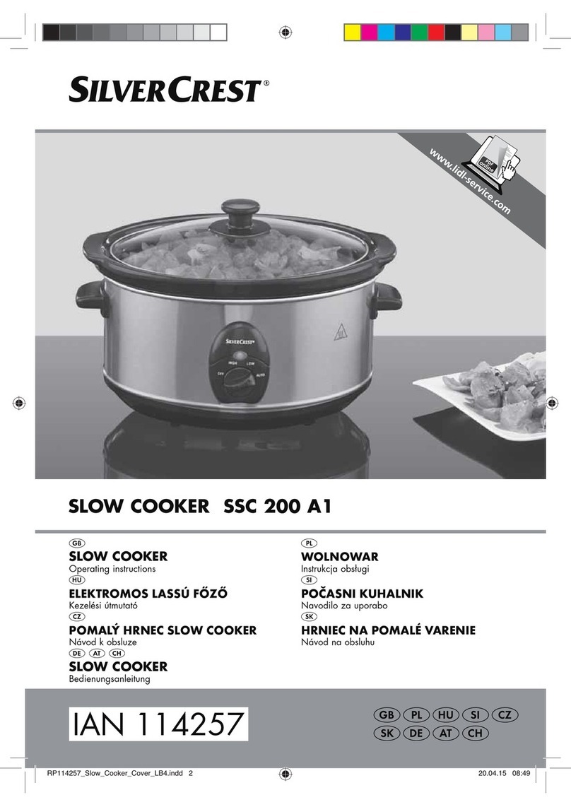 Silvercrest 114257 operating instructions
