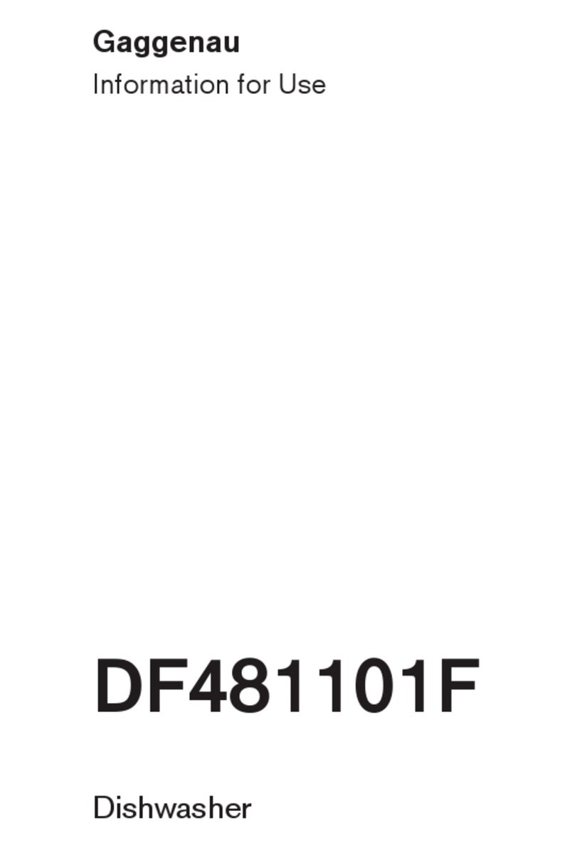 Gaggenau DF481101F Specification sheet