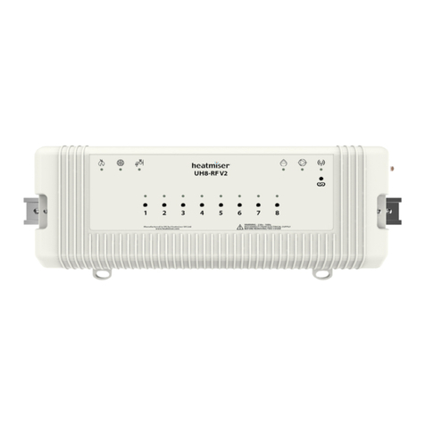 Heatmiser UH8-RF V2 instruction manual
