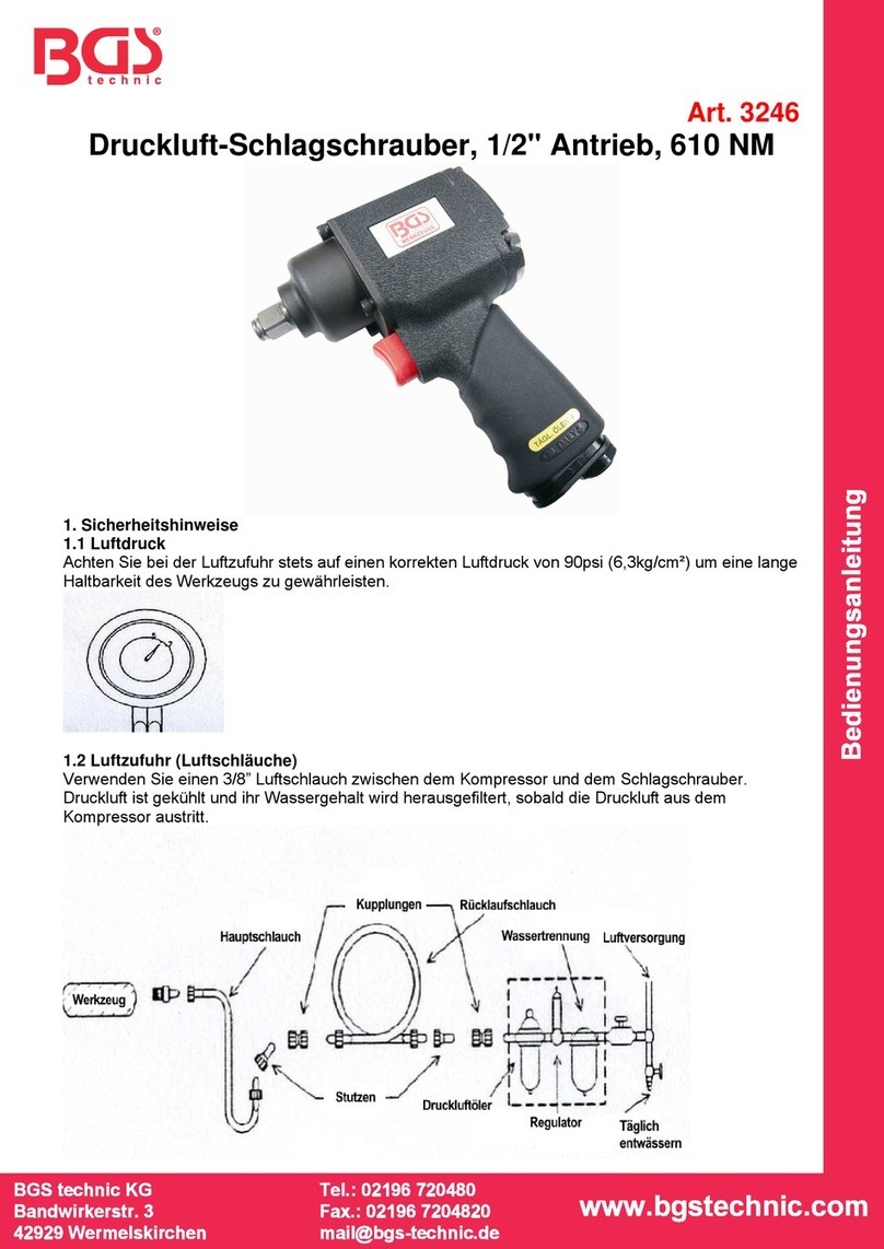 BGS technic 3246 instruction manual