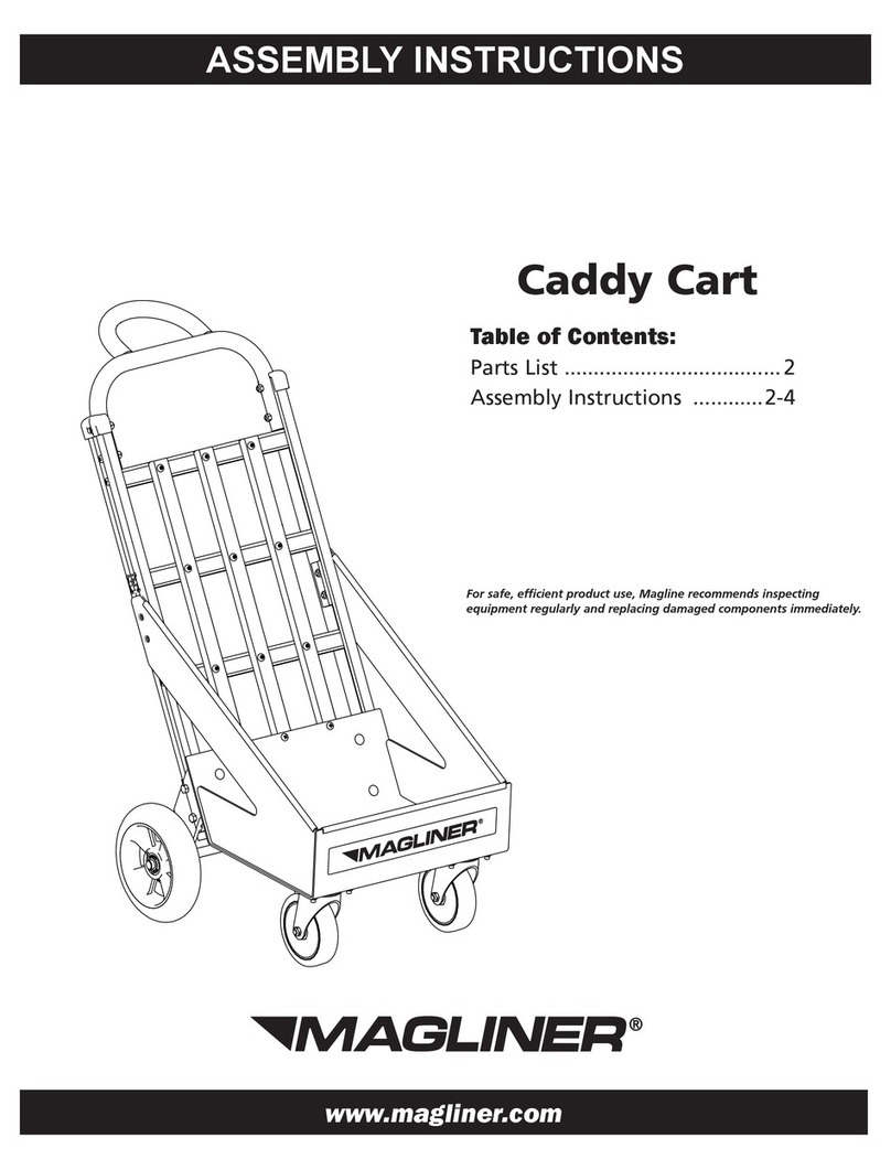 Magliner Caddy Cart Assembly instructions