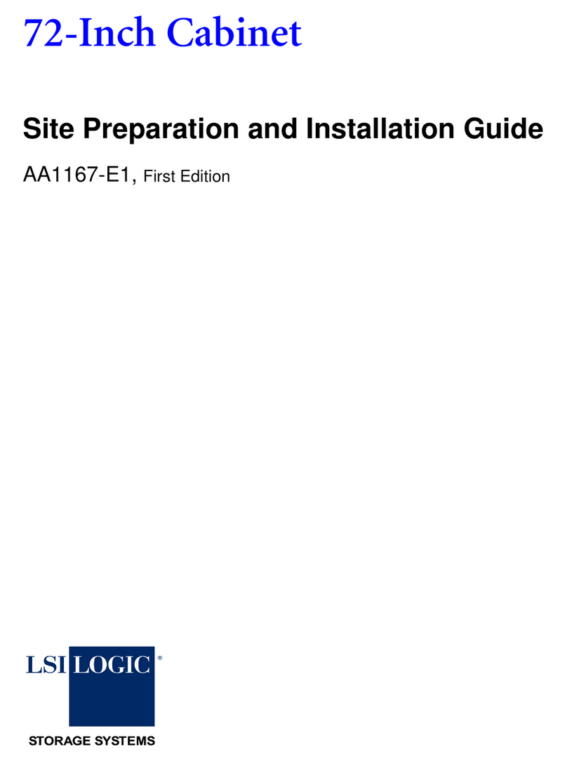 LSI AA1167-E1 Site preparation and installation guide
