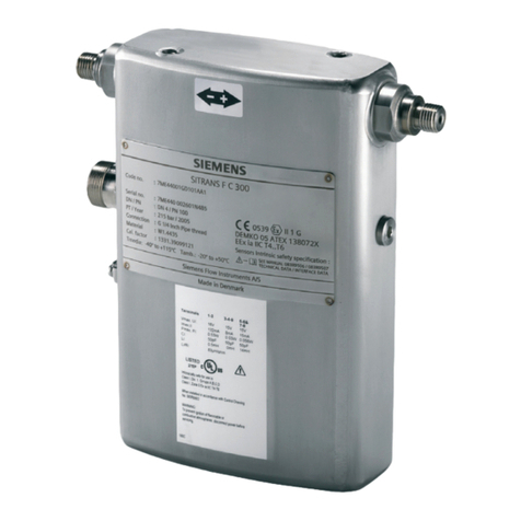 Siemens SITRANS FC300 DN 4 User manual