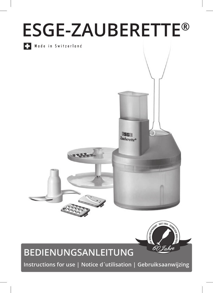 Unold ESGE-ZAUBERETTE ESGE-Zauberstab E 120 Select Instructions for use