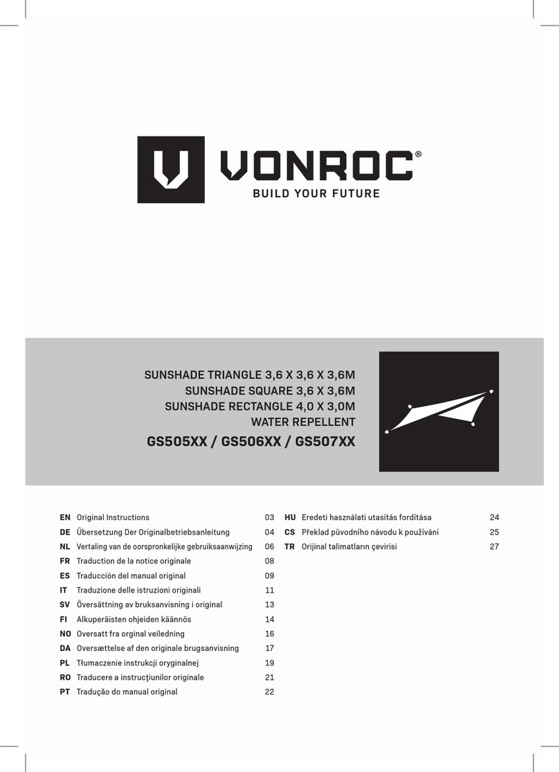 VONROC GS505 Series Original instructions