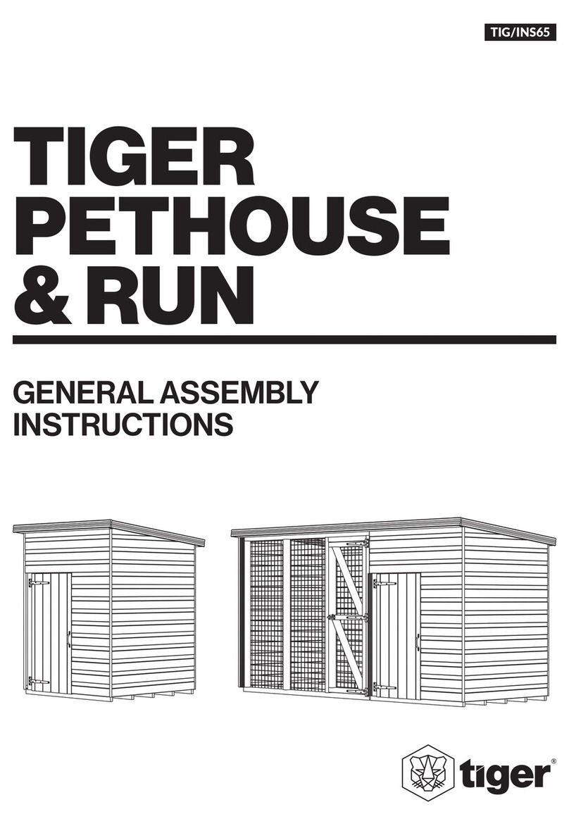 Tiger PETHOUSE & RUN User manual Tiger PETHOUSE & RUN User manual