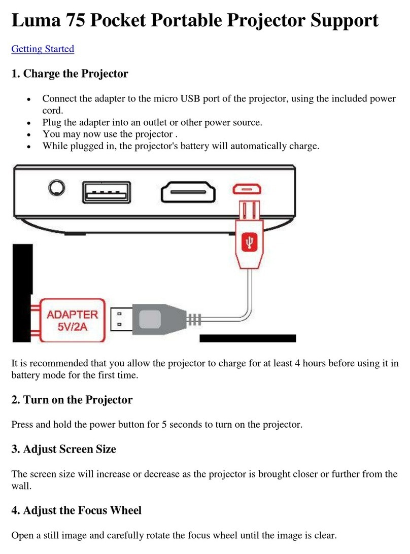 Kodak Luma 75 User manual
