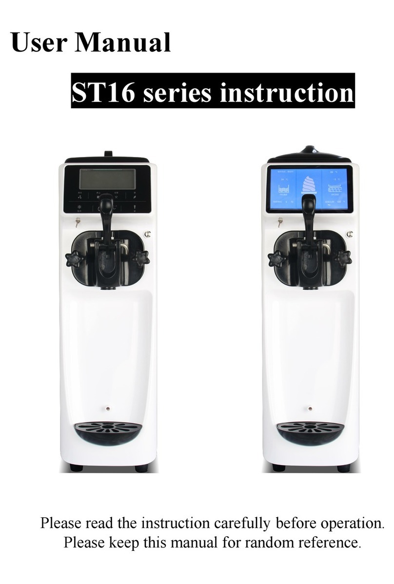 GGM gastro ST16 Series User manual
